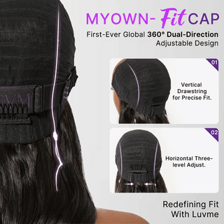 180% / 250% Density Bone Straight with Baby Hair PartingMax Glueless 7x6 Closure HD Lace Wig Pre-Cut Lace
